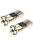 T10 168 LED Araba Ampul 4 Adet 194 W5W 12-Smd 3030 Yonga Seti LED Ampuller Canbus Araba Iç Dome Harita Kapı Nezaket Plaka Işıkları Beyaz Cb T10-12SMD-3030 (Yurt Dışından) 4