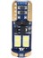 T10 168 LED Araba Ampul 4 Adet 194 W5W 12-Smd 3030 Yonga Seti LED Ampuller Canbus Araba Iç Dome Harita Kapı Nezaket Plaka Işıkları Beyaz Cb T10-12SMD-3030 (Yurt Dışından) 5