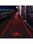 Siyah 3 Tarzı LED Bisiklet Işığı Gece 2 Lazer + 5 LED Arka Bisiklet Kuyruk Işığı Işın Bisiklet Logo Güvenlik Uyarı Kırmızı Arka Lamba Su Geçirmez #yj (Yurt Dışından) 2
