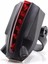 Siyah 3 Tarzı LED Bisiklet Işığı Gece 2 Lazer + 5 LED Arka Bisiklet Kuyruk Işığı Işın Bisiklet Logo Güvenlik Uyarı Kırmızı Arka Lamba Su Geçirmez #yj (Yurt Dışından) 5