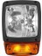 24V Ekskavatör Jcb Ön LED Farlar Dönüş Sinyal Lambası Gösterge Çalışma Işığı Traktör Teleskopik Yükleyici Forklift B (Yurt Dışından) 1