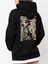 Tasarım Baskılı Oversize Kapüşonlu Kadın-Erkek Sweatshirt 1