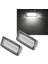 2 Adet Araba LED Plaka Etiket Lambası Benz Smart Fortwo Coupe Convertible 450 451 W450 W453 LED Plaka Lambası (Yurt Dışından) 4