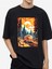 Tasarım Baskılı Oversize Kadın-Erkek Dtf Baskı Tshirt 1