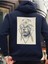 Tasarım Baskılı Oversize Kapüşonlu Kadın-Erkek Sweatshirt 1