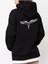 Tasarım Baskılı Oversize Kapüşonlu Kadın-Erkek Sweatshirt 1