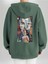 Tasarım Baskılı Oversize Kapüşonlu Kadın-Erkek Sweatshirt 2