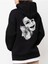 Tasarım Baskılı Oversize Kapüşonlu Kadın-Erkek Sweatshirt 1