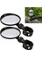 Oval Tarz Evrensel Bisiklet Aynası Direksiyon Aynası Bisiklet Motosiklet 360 Derece Dönebilen Bisiklet Sürmek Için Ayarlanabilir Ayna (Yurt Dışından) 5