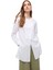 Beyaz Caseys Rahat Kalıp Uzun Kol Gömlek 1