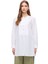 Beyaz Caseys Rahat Kalıp Uzun Kol Gömlek 2