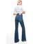 Indigo Denim Slim Fit Yüksek Bel Denim 4