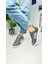 Günlük Sneaker Spor Ayakkabı Bağcıklı Çizgi Detaylı Rahat Hafif Bağcıklı Tırtık Taban ST-331 - 3438 3