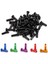 Cu 14G 14MM Sv 20P Stili Süper Hafif Alüminyum Telli Kapağı 14G C-Işlenmiş Anodize Alaşım Nipel Mtb Yol Bisikleti Tekerlek Jantı Pirinç Somunları Çok Renkli (Yurt Dışından) 5
