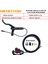 Siyah A3 Stili Akantor AK-950E Elektrikli Scooter Hidrolik Disk Fren Güç Kesme Kablosu Hattı Zero 10X 11X Kugoo G1 E-Scooter Için (Yurt Dışından) 1