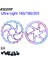 2x 160 Altın M3 Stili Iııpro Bisiklet Disk Fren Yağı Slik Paslanmaz Çelik Mtb Yol Bisikleti Gökkuşağı Hafif 6 Cıvatalı G3 Centerline Rotor Ipro (Yurt Dışından) 3