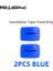 RA137-MAVİ Tarzı 2 Adet Risk Silikon Bisiklet Direksiyon Bandı Fişi Sabit Halka Yol Bisikleti Vites Kolu Koruma Kapak Kaymaz Bisiklet Aksesuarları (Yurt Dışından) 1