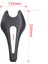 140MM Tarzı Süper Hafif Tam Karbon Dağ Bisikleti Koltuğu Yol Bisikleti Koltuğu Mtb Karbon Koltuklar Koltuk Süper-Hafif Minder Mat 80G+-3G (Yurt Dışından) 4