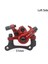 Bir Set Stili Zoom Elektrikli Scooter Freni Alüminyum Alaşımlı Sağ Scooter Disk Fren Kolu Fren Hattı Tüpü Güç Kapama Fren Kolu Mtb Yol Bisikleti (Yurt Dışından) 5