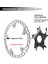 203MM Siyah Stil Iııpro Mtb Yol Bisikleti Fren Disk Rotoru Yüzen Pedal 6 Civatalı Tırnak Disk Dağ Hub Bisiklet Parçaları (Yurt Dışından) 5