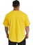 Oversize, Nakışlı Pamuk T-Shirt Gym Rag Top Big Sam 3380 4