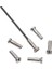 259MM Tarzı Bisiklet Onarım Aracı 10 Set 14G Bisiklet Paslanmaz Çelik Saplar ve Uçları ile Dağ Yolu Yüksek Dayanıklılıkta Bisiklet Teli (Yurt Dışından) 5