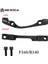 F203MM R180MM Stili Meroca Bisiklet Disk Fren Adaptörü Mtb Disk Fren Dönüştürücü Dağ Bisikleti Braketi Bisiklet Diski Için Bisiklet Kolu Montajı (Yurt Dışından) 4