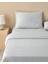 Elegant Ipliği Boyalı King Size Nevresim Takımı Gümüş 2
