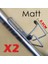 Mat 8,5 cm X2 Stili Mtb Titanyum Şişe Kafesi Bisiklet Yol Dağ Bisikleti Su Şişesi Kafesi Mat Titanyum Alaşımı Bisiklet Içme Su Şişesi Raf Tutucu (Yurt Dışından) 1