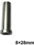 8 28MM Tarzı Yol Bisikleti Paslanmaz Çelik Fren Kıvamı Civata Parçası Bisiklet Gömme Kıvamı Pivot Somunu Disk Fren Ped Fix Screw mm (Yurt Dışından) 1