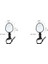 2pcs Oval (Düz) Tarzı Yeni Bisiklet Ayarlanabilir Arka Görüş Aynası Mtb Yol Bisikleti Güvenlik Aracı Direksiyon Çubuğu Arka Bakış Bisiklet Aynaları Aksesuarları (Yurt Dışından) 1