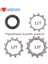 Mtb 10'lar 11T Stili Sonnenscheın 1 Adet Bisiklet Kaset Dişli Mtb Bisiklet Hız 13 T Fren Parçaları ile Uyumlu Sh (Yurt Dışından) 2