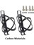 2pcs Karbon Siyah Tarzı 2 Adet Ultra Hafif 18G Karbon Şişe Tutucu Mtb Yol Bisikleti Evrensel Ultralight Porta Botella Bisiklet Plastik Su Şişesi Kafesi (Yurt Dışından) 1