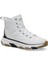 101385546 Vıole PU HI Beyaz-Siyah-Camel Kadın Sneaker Aya 1