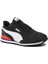 384640 10 ST Runner V3 Meshh Siyah-Beyaz-Kırmızı Kadın Spor 1