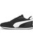St Runner V3 Mesh 384640 01 Erkek Siyah-Beyaz Günlük Spor Ay 2