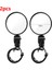 Stil A - 2pcs Stili Evrensel Bisiklet Arka Görüş Aynası Ayarlanabilir Döner Geniş Açılı Bisiklet Aksesuarları Için Bisiklet Gidon Arka Görüş Aynaları (Yurt Dışından) 1