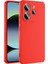 Xiaomi Redmi Note 14 Uyumlu Kılıf Lansman Içi Kadife Kırmızı 2