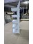 5 Gözlü, Geçmeli Mdf Lam Raf Standı - 35 x 110 x 28 cm - Demonte, Kolay Kurulum - Ev, Ofis, Mağaza 2
