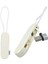 Beyaz 3in1 (Type C- Lightning- Micro Usb) Manyetik Uç Taşınabilir Şarj Kablosu (5047) 3