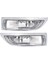 2 Adet Araba Ön Sis Lambası Şeffaf Lens Toyota Sıenna 2004 2005 81220-AE010 81210AE010 (Yurt Dışından) 1