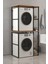 Çamaşır Makinesi Dolabı Kurutma Makinesi Dolabı Metal Banyo Dolabı Mısra Çam 3