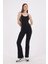 Eclipse Kadın Spor Uzun Kollu Crop Sweatshirt Bej 3