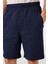 Lacivert Standart Fit Dokuma Hafif Esnek Chino Erkek Şort - 81292 3