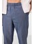 Kot Lacivert Standart Fit Dokuma Hafif Esnek Chino Erkek Pantolon - 82178 3