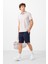 Lacivert Standart Fit Dokuma Hafif Esnek Chino Erkek Şort - 81292 4