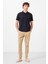 Koyu Bej Standart Fit Dokuma Hafif Esnek Chino Erkek Pantolon - 82177 5