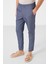 Kot Lacivert Standart Fit Dokuma Hafif Esnek Chino Erkek Pantolon - 82179 1