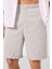 Taş Standart Fit Dokuma Hafif Esnek Chino Erkek Şort - 81293 3