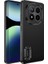 Xiaomi Redmi Note 14 Pro 5G Kılıf Kamera Korumalı Logo Gösteren Zore Omega Kapak 1